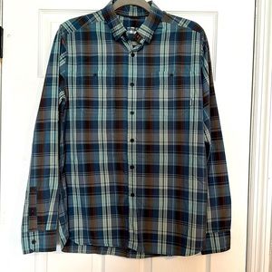 Merrell Mens Small Long Sleeve Button Down Shirt